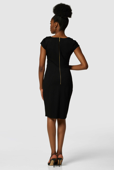 Closet London Black Bodycon Pleated ...